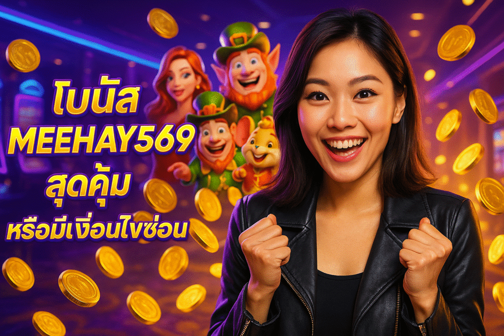 โบนัส MEEHAY569 สุดคุ้ม หรือมีเงื่อนไขซ่อน?